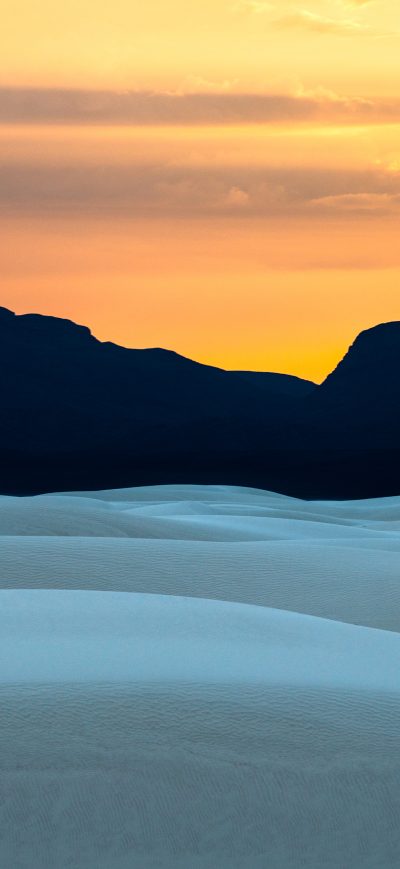 Fond d'écran iPhone White Sands National Monument New Mexico 4k
