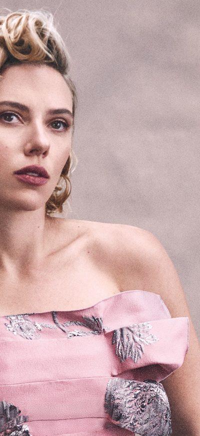 Fond d'écran iPhone Scarlett Johansson Vogue 2019