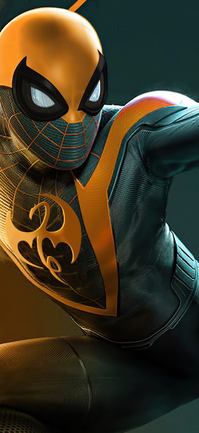 Fond d'écran iPhone Marvel Spider Man Miles Morales Ninja