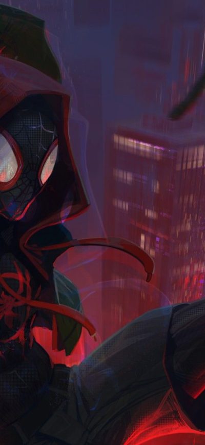 Fond d'écran iPhone Artworks Miles Morales