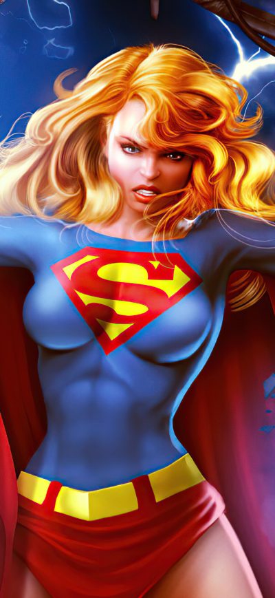 Fond d'écran iPhone Supergirl Dc Superhero 4k