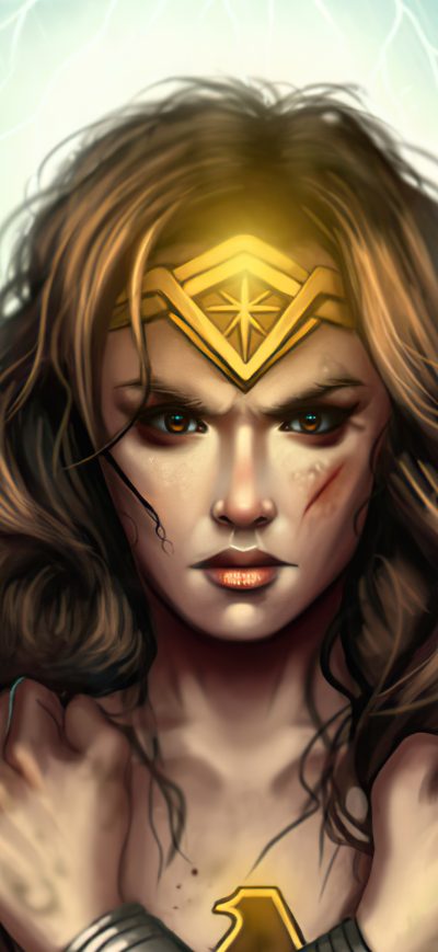 Fond d'écran iPhone Illustration Of Wonder Woman Superman And Batman From Batman V Superman