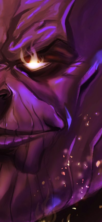Fond d'écran iPhone Thanos Cool Art