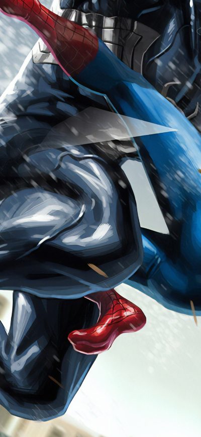Fond d'écran iPhone Venom Spiderman 4k