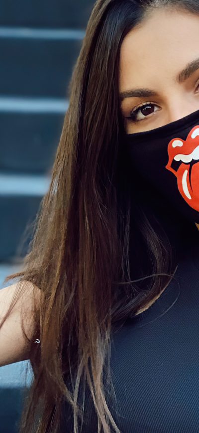 Fond d'écran iPhone Victoria Justice Mask 4k