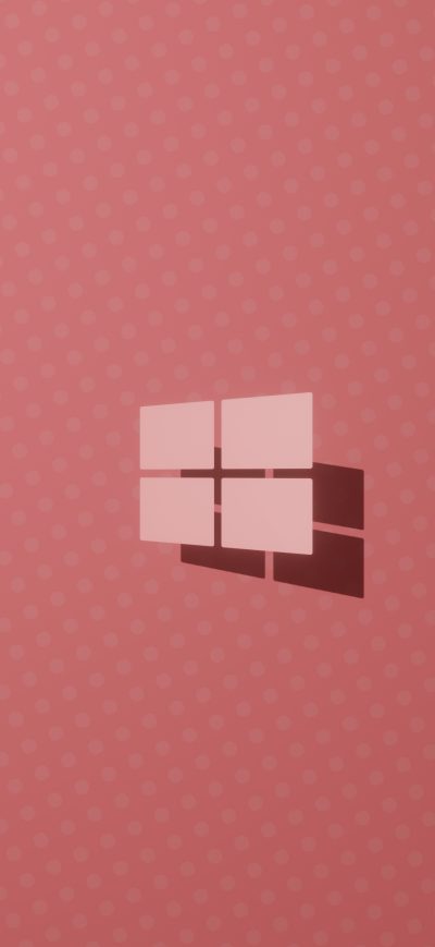 Fond d'écran iPhone Windows 10 Logo Pink 4k