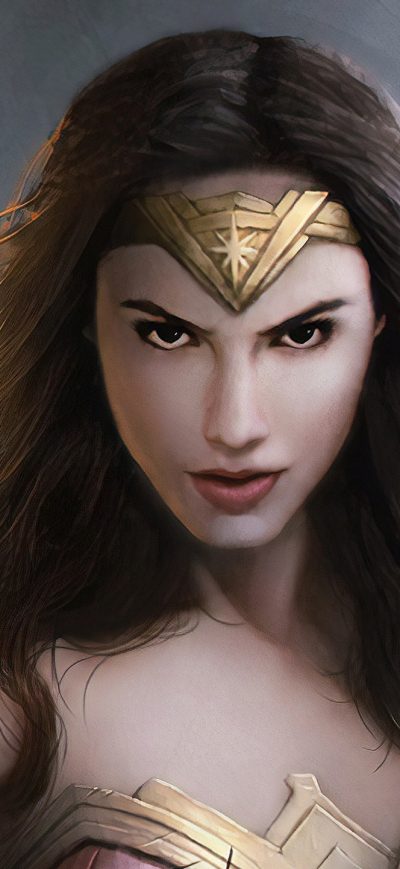 Fond d'écran iPhone Wonder Woman Artwork HD 2019