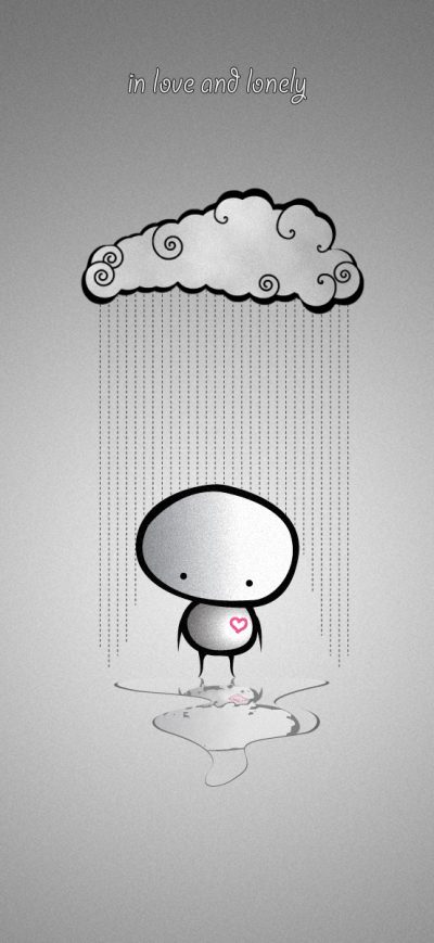 Fond d'écran iPhone In Love and Lonely