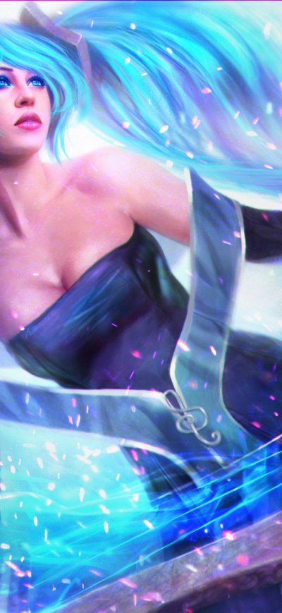 Fond d'écran iPhone Sona League Of Legends