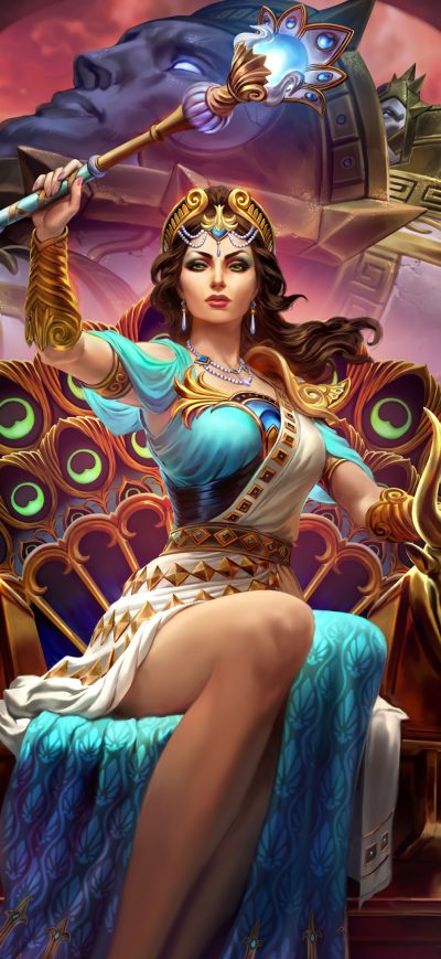 Fond d'écran iPhone Hera Queen Of The Gods 4k