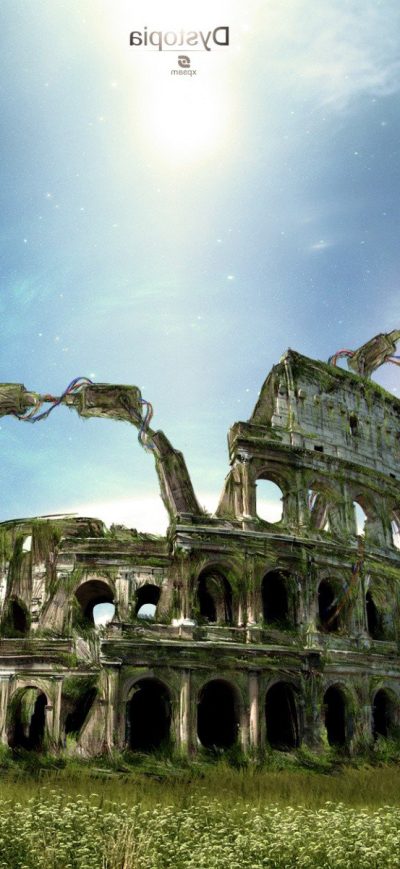 Fond d'écran iPhone Colosseum Fantasy