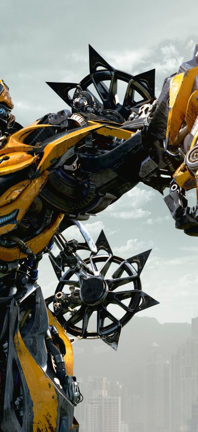 Fond d'écran iPhone Transformers The Last Knight 4k Bumblebbe