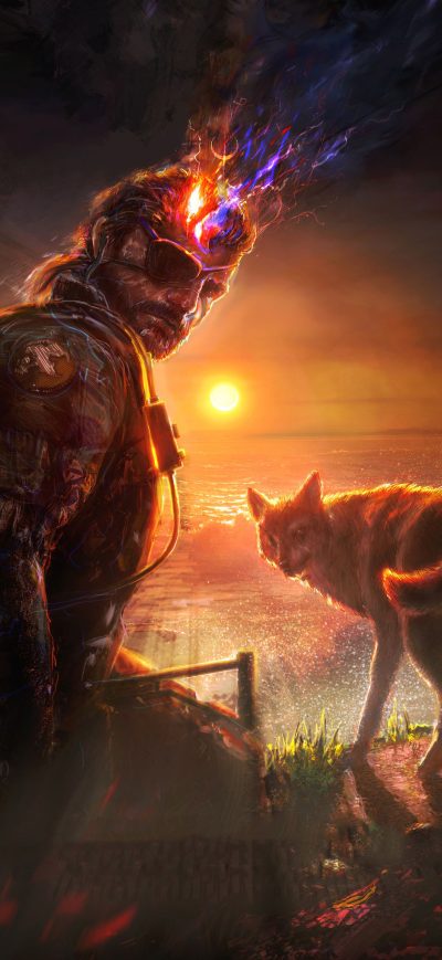 Fond d'écran iPhone Metal Gear Solid V The Phantom Pain 5k