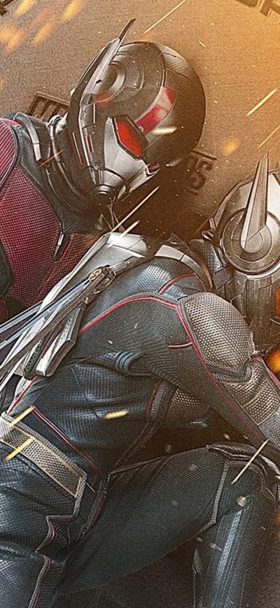 Fond d'écran iPhone Ant Man And The Wasp Coin Poster