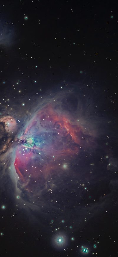 Fond d'écran iPhone Orion Nebula 4k