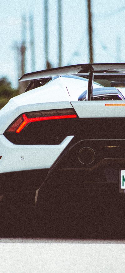 Fond d'écran iPhone Lamborghini Huracan Performante Rear 2018 5k