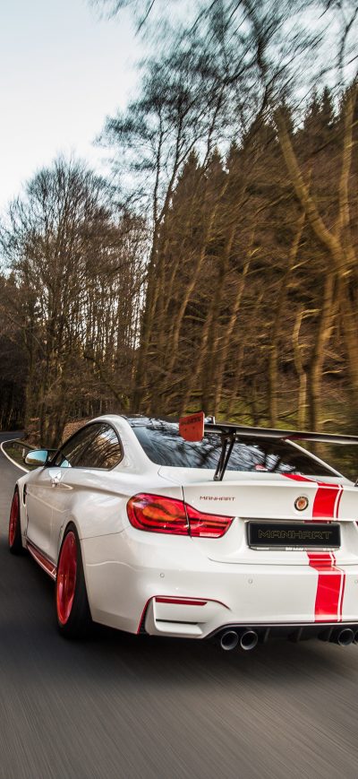 Fond d'écran iPhone Manhart Racing MH4 550 2018 Rear
