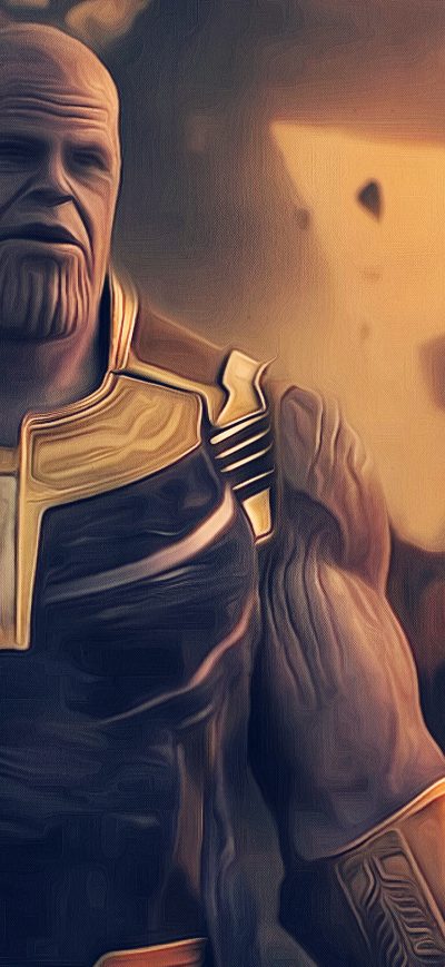 Fond d'écran iPhone Thanos Avengers Infinity War 2018 4k Artwork