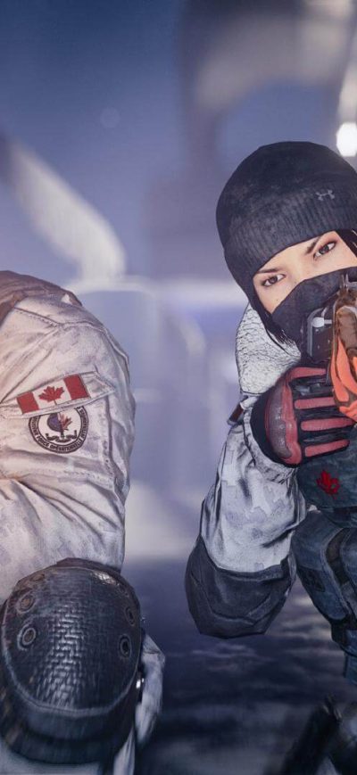 Fond d'écran iPhone Rainbow Six Siege Black Ice Firing