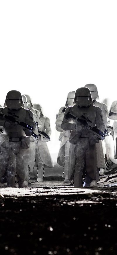 Fond d'écran iPhone Snowtroopers Star Wars The Last Jedi