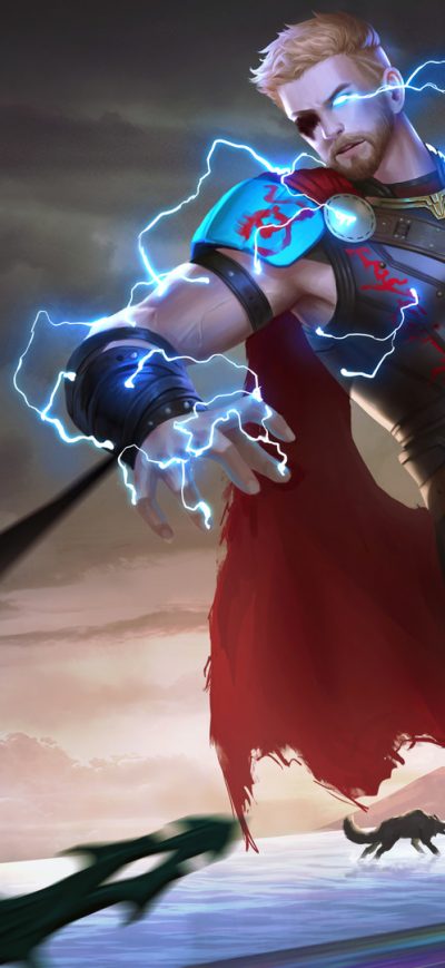 Fond d'écran iPhone Thor Artwork