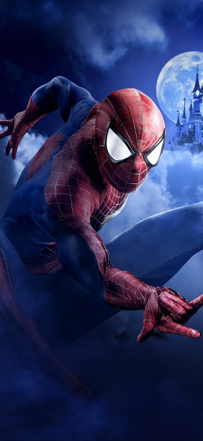 Fond d'écran iPhone Spiderman Disneyland Paris Marvel Summer Of Superheroes
