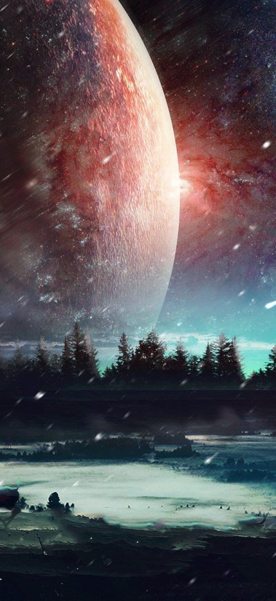 Fond d'écran iPhone Universe Scenery HD