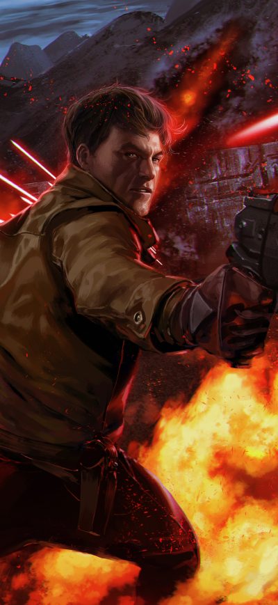 Fond d'écran iPhone Star Wars Kyle Katarn