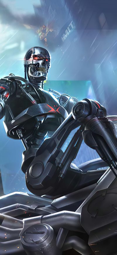 Fond d'écran iPhone Terminator Garena Contra Returns