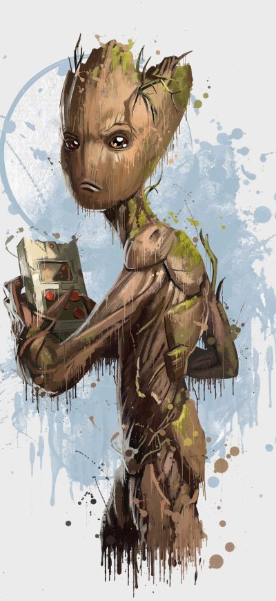 Fond d'écran iPhone Groot In Avengers Infinity War 2018