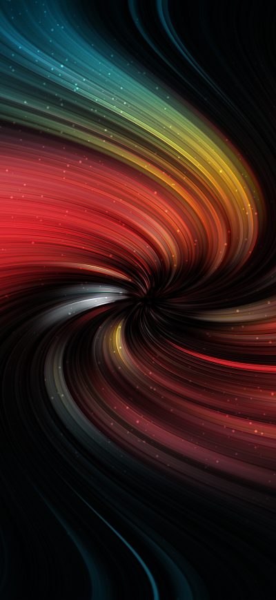 Fond d'écran iPhone Swirl Abstract Artwork 4k