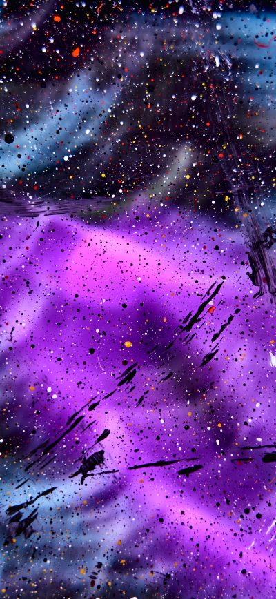 Fond d'écran iPhone Purple White Abstract 5k
