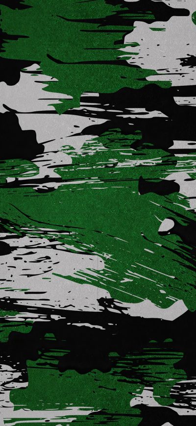 Fond d'écran iPhone Green Paint Splash 4k
