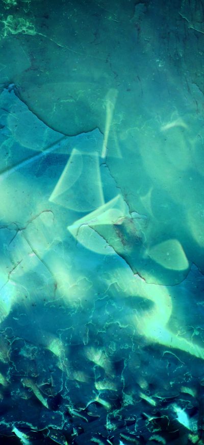 Fond d'écran iPhone Green Texture Peeled 5k