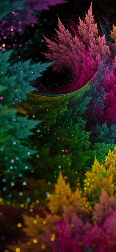 Fond d'écran iPhone Colors Of Mind 4k