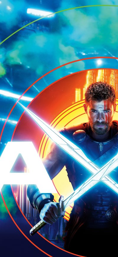 Fond d'écran iPhone Thor Ragnarok Imax 5k Poster