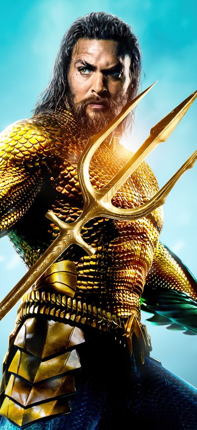 Fond d'écran iPhone Aquaman 2 Poster Design
