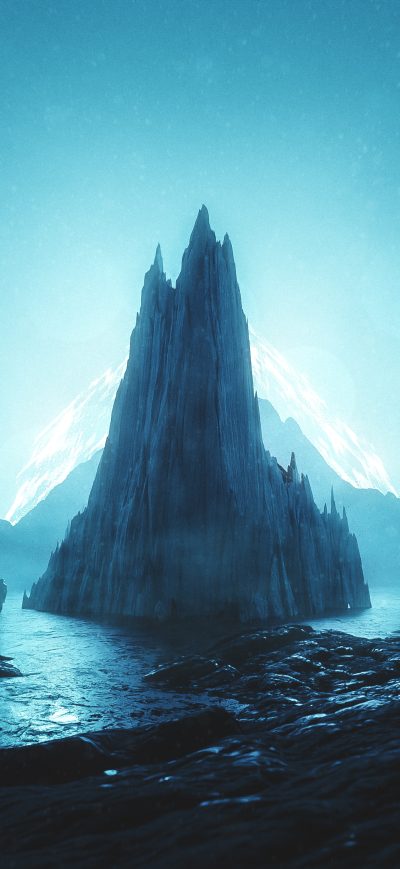 Fond d'écran Sharp Rock 4k sur iPhone