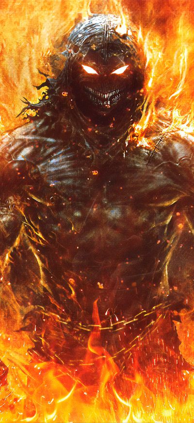 Fond d'écran Disturbed Satan 4k sur iPhone