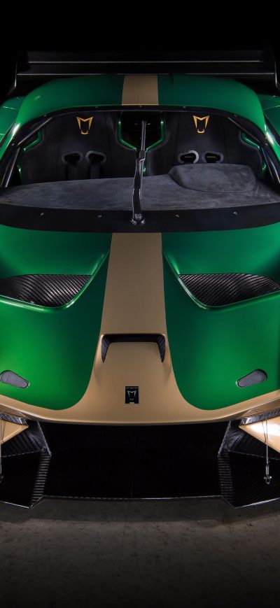 Fond d'écran iPhone Brabham BT62 2018 Front