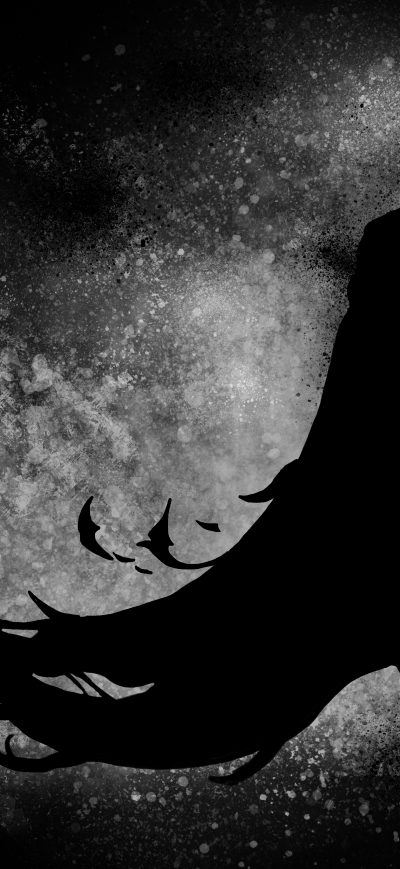 Fond d'écran iPhone The Dark Knight Paint