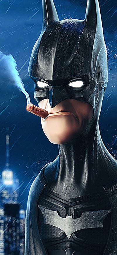 Fond d'écran iPhone Batman Smoking