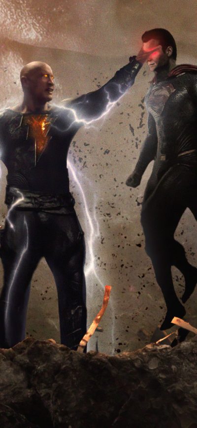 Fond d'écran iPhone BlackAdam Vs Superman 4k