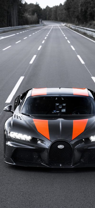 Fond d'écran iPhone Bugatti Chiron Prototype 2019