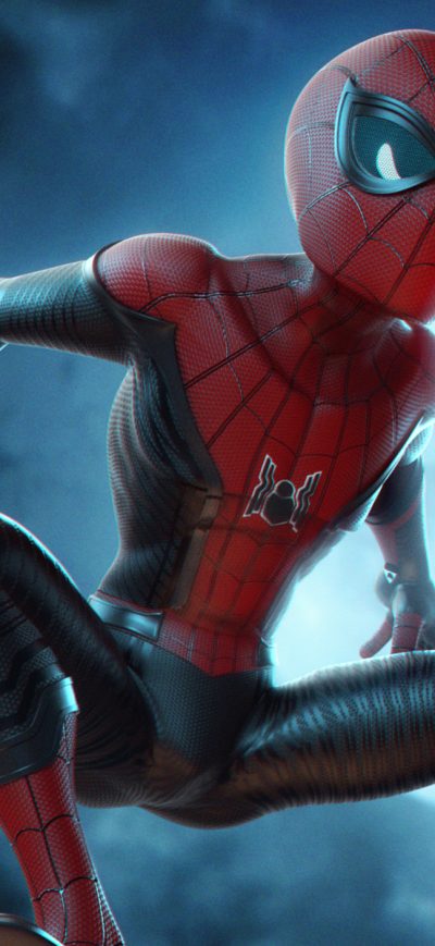 Fond d'écran iPhone SpiderMan Into The Spider Verse Movie Digital Artwork 2018