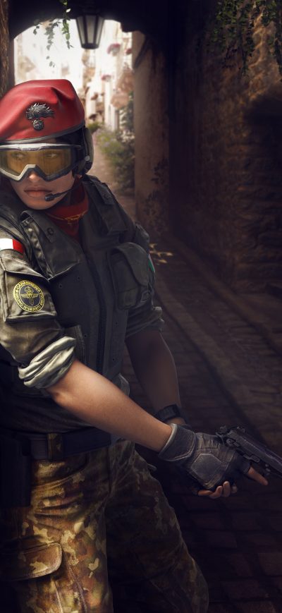 Fond d'écran iPhone Alibi Tom Clancys Rainbow Six Siege 8k