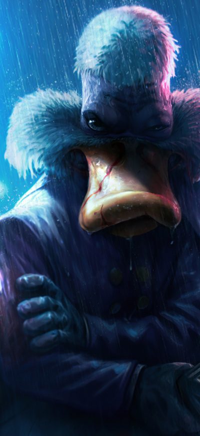 Fond d'écran iPhone Darkwing Duck 4k