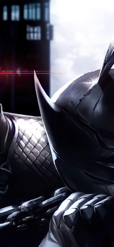 Fond d'écran iPhone Batman V Deathstroke 4k