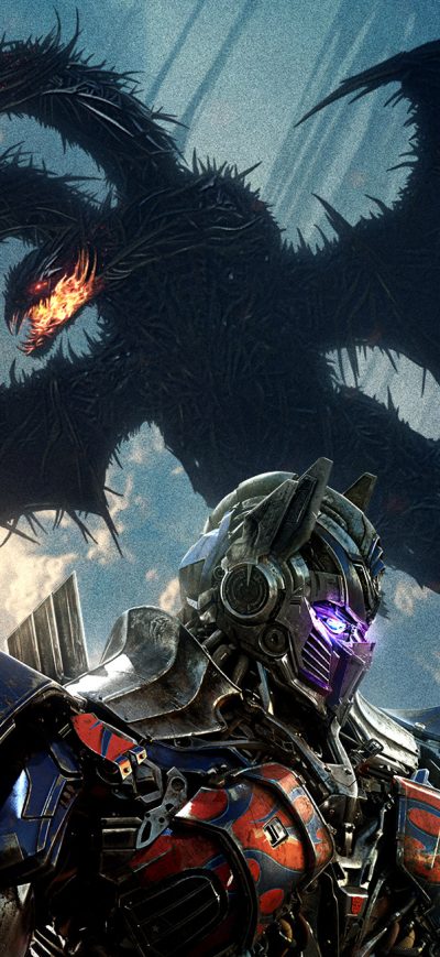 Fond d'écran iPhone Transformers The Last Knight Optimus Prime New Poster