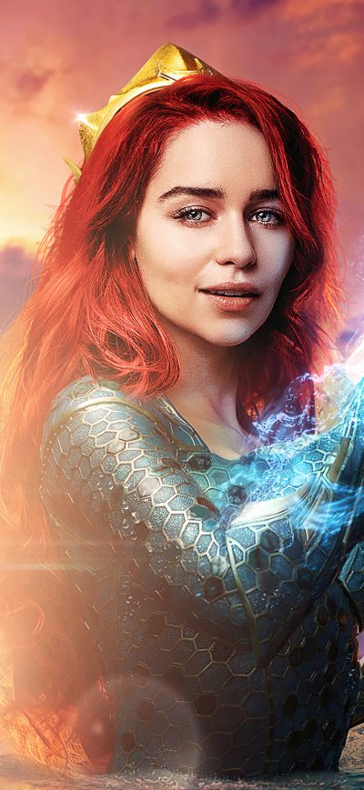 Fond d'écran iPhone Emilia Clarke As Mera
